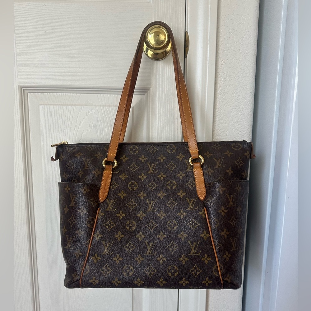 Louis Vuitton Brown Monogram Tote